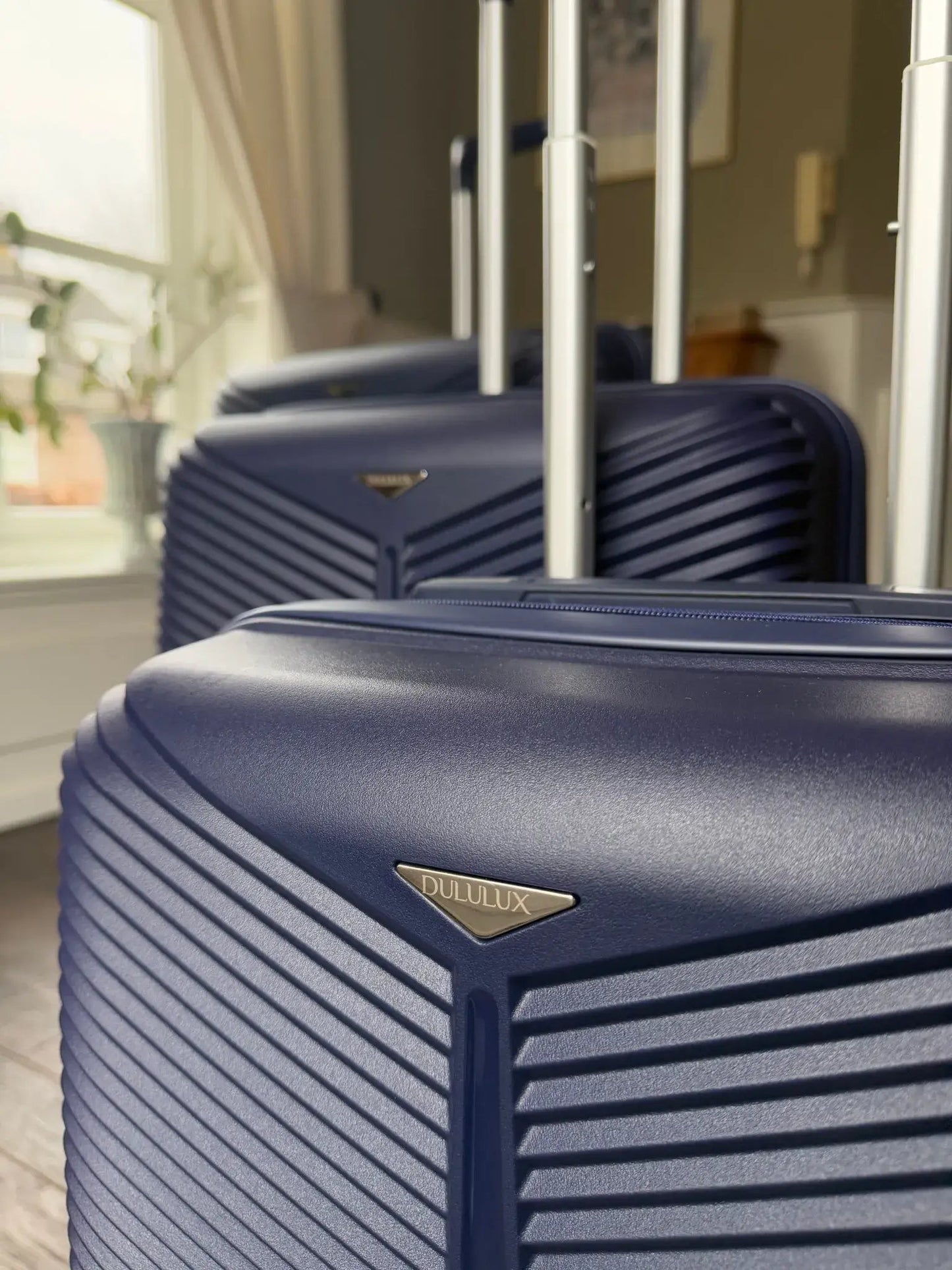 Grote ruimbagage koffer Dark Blue - 97L