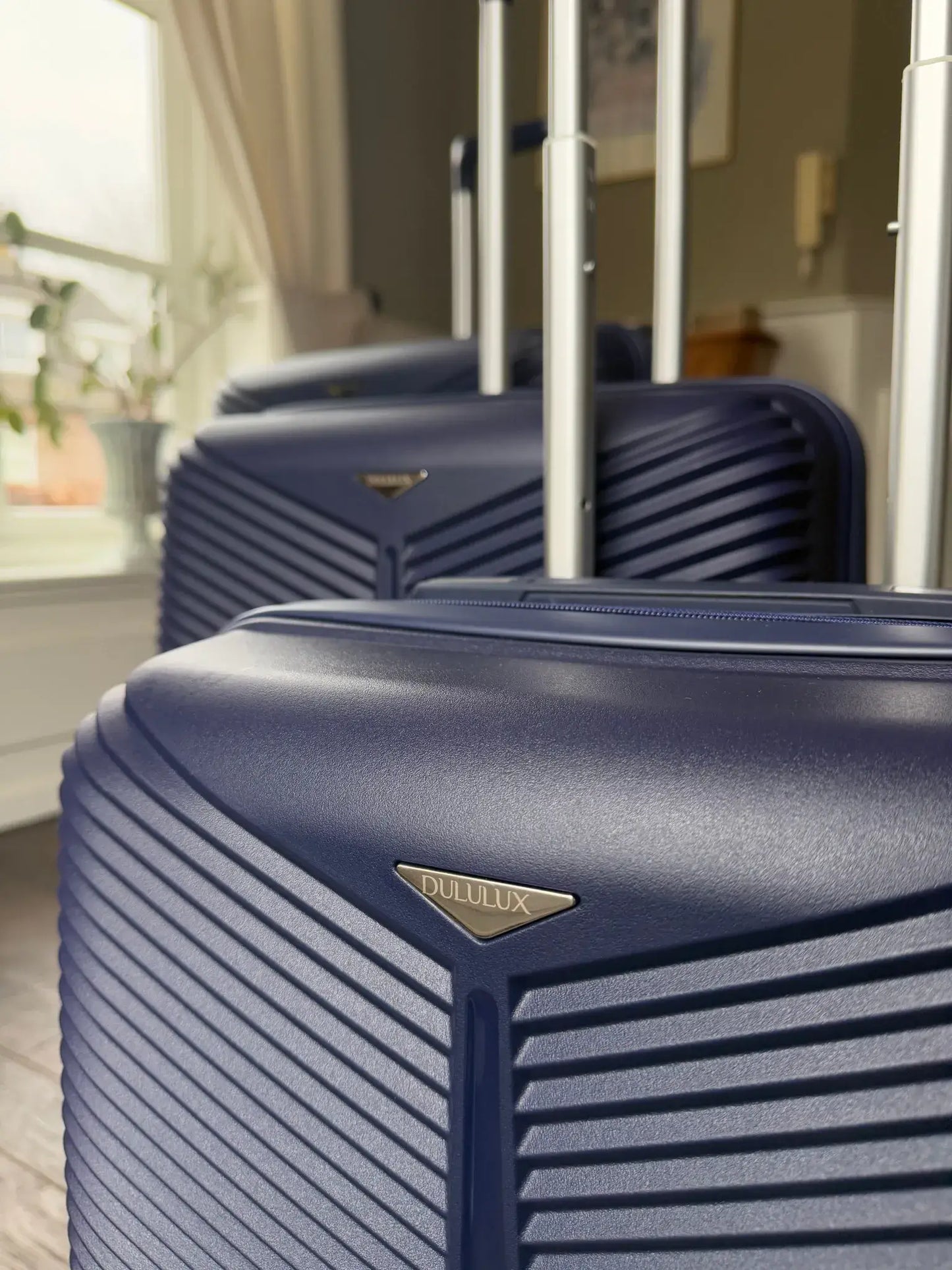 Grote ruimbagage koffer Dark Blue - 97L